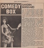Sandra Bernhard on Jan 30, 1987 [504-small]