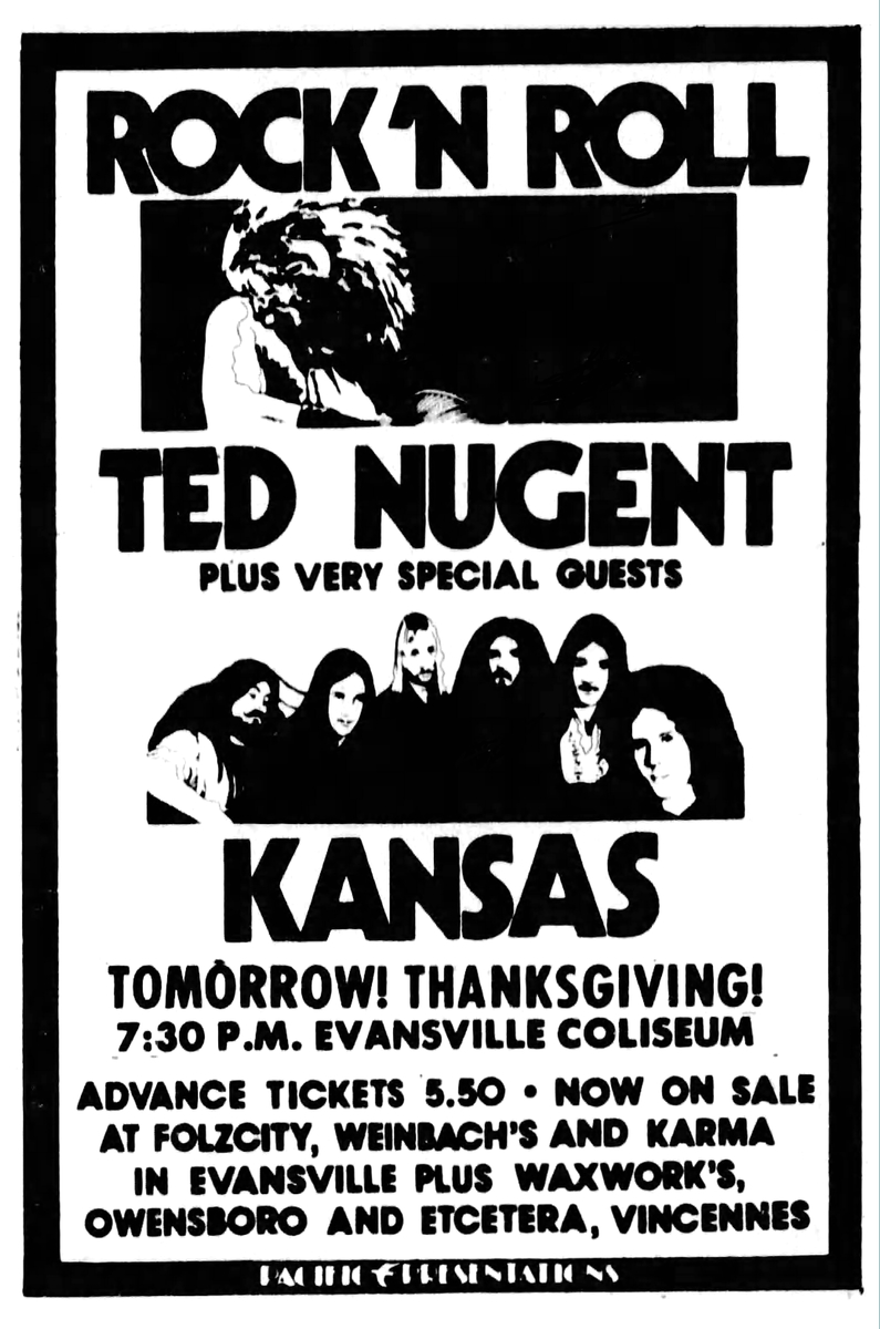 Kansas Concert & Tour History (Updated for 2022) Concert Archives