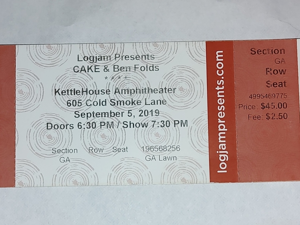 Concert History of KettleHouse Amphitheater BonnerWest Riverside