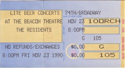 The Residents on Nov 23, 1990 [222-small]