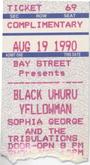 Black Uhuru / Yellowman / Sophia George   on Aug 19, 1990 [298-small]