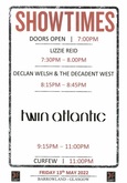 Twin Atlantic / Declan Welsh & The Decadent West / Lizzie Reid on May 13, 2022 [545-small]