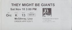 They Might Be Giants on Nov 18, 2006 [660-small]