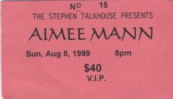 Aimee Mann / Nancy Atlas on Aug 8, 1999 [681-small]