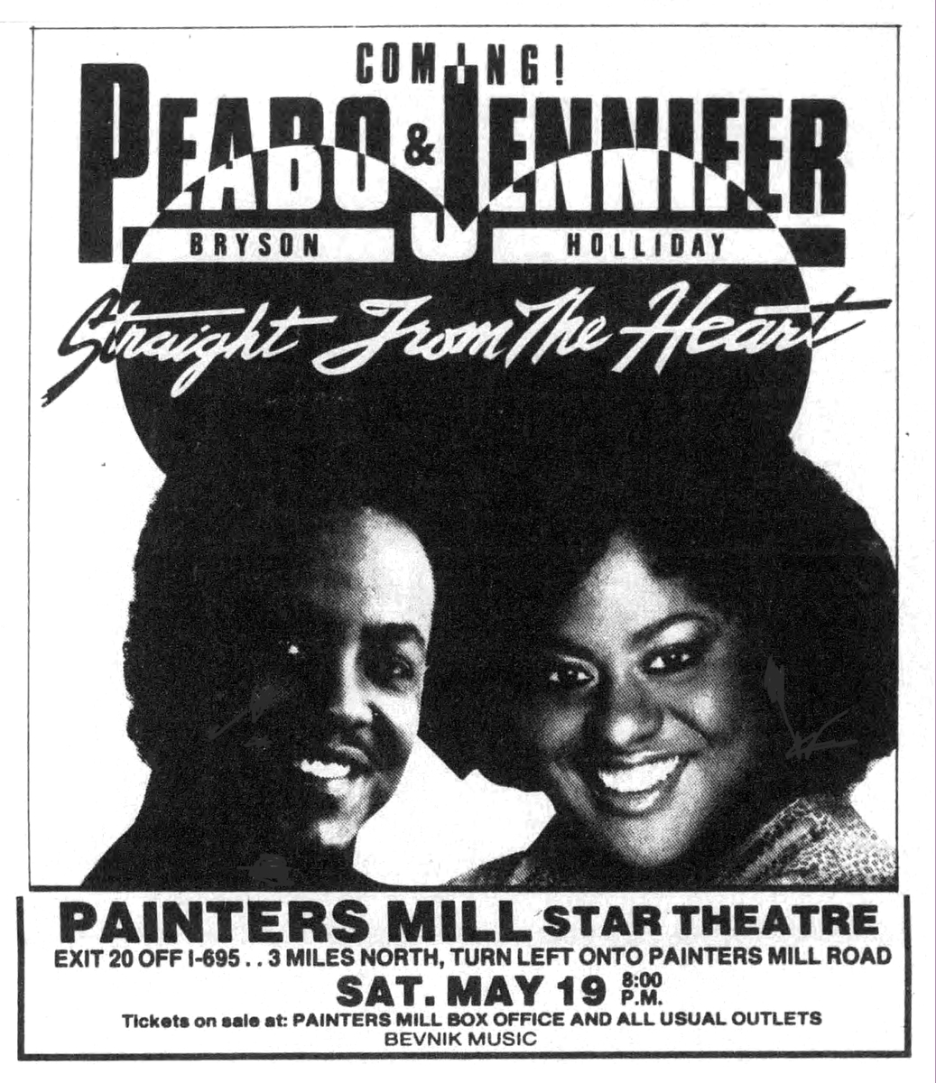 peabo bryson Concert & Tour History (Updated for 2024) Concert Archives