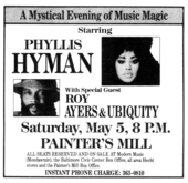 phyllis hyman / Roy Ayers & Ubiquity on May 5, 1984 [770-small]