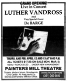 Luther Vandross / De Barge on Apr 12, 1984 [773-small]