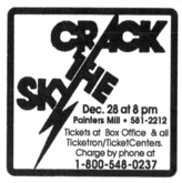 Crack The Sky / Vaudeville on Dec 28, 1990 [794-small]