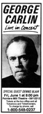 George Carlin / dennis blair on Jun 1, 1990 [813-small]