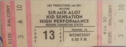 Kid Sensation / High Performance  / Sir Mix-A-Lot on Jun 13, 1990 [014-small]