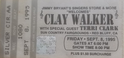 Clay Walker / Terri Clark on Sep 8, 1995 [109-small]