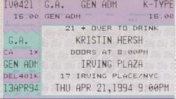 Kristin Hersh on Apr 21, 1994 [295-small]