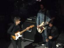 L-R- Kenny Wayne Shepherd / middle w/bass guitar unknown at this time/ Noah Hunt,  Experience Hendrix Tour  on Mar 19, 2014 [697-small]