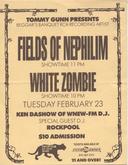 Fields of the Nephilim / White Zombie on Feb 23, 1988 [963-small]