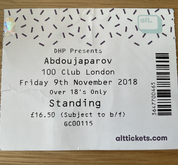 Abdoujaparov / Doozer McDooze on Nov 9, 2018 [111-small]