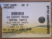 Inspiral Carpets on Mar 22, 2013 [373-small]