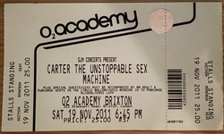 carter the unstoppable sex machine / Sultans of Ping F.C. / The Frank And Walters on Nov 19, 2011 [408-small]