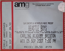 Beastie Boys / Mix Master Mike / Spank Rock on Sep 5, 2007 [432-small]