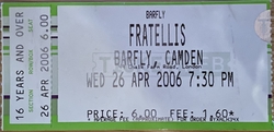 The Fratellis / Figure 5 on Apr 26, 2006 [439-small]