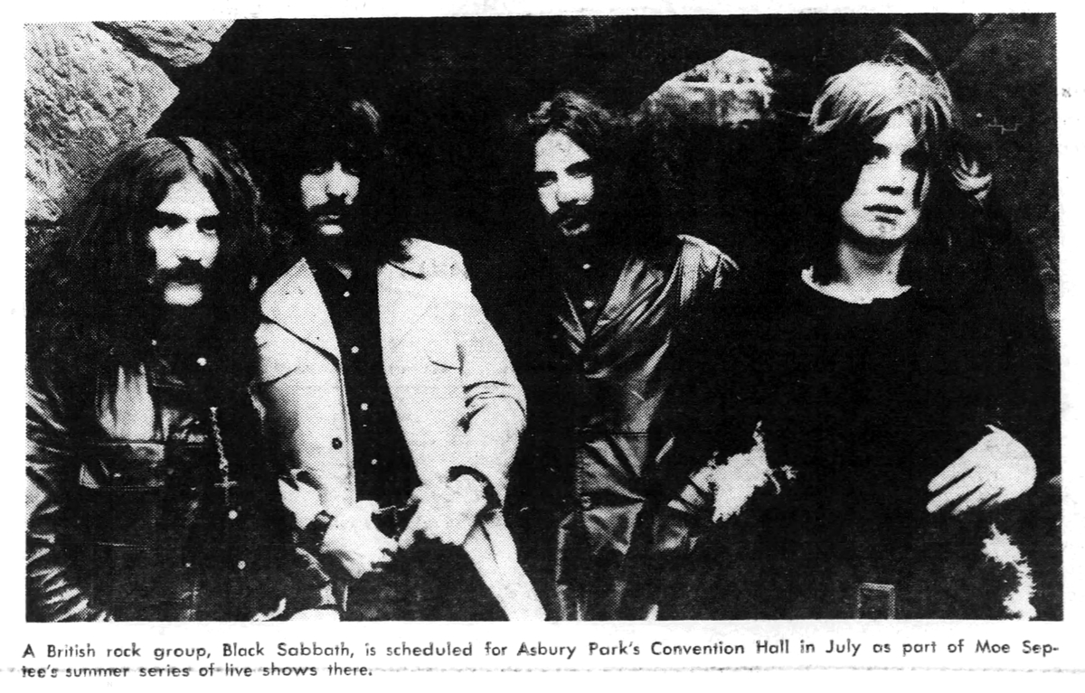 Black Oak Arkansas 's 1971 Concert & Tour History Concert Archives