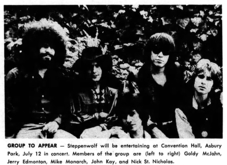 Steppenwolf / The Man on Jul 12, 1969 [490-small]