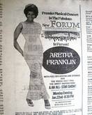 Aretha Franklin / The Young Holt Trio / The Sweet Inspirations on Jan 22, 1968 [497-small]