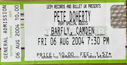 Pete Doherty / Selfish Cunt on Aug 6, 2004 [598-small]