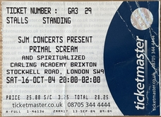 Primal Scream / Spiritualized / Nick Cave and the Bad Seeds / Steve Mason on Oct 16, 2004 [603-small]
