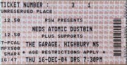 Ned's Atomic Dustbin / Tom Hingley and The Lovers on Dec 16, 2004 [605-small]