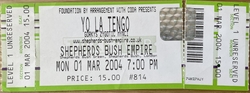 Yo La Tengo / Gorky's Zygotic Mynci on Mar 1, 2004 [609-small]