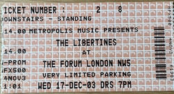 The Libertines / Bandits on Dec 17, 2003 [642-small]