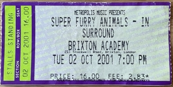 Super Furry Animals / Killa Kela on Oct 2, 2001 [691-small]