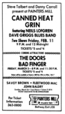 Canned Heat / Grin / David Griggs Blues Band on Feb 11, 1972 [805-small]