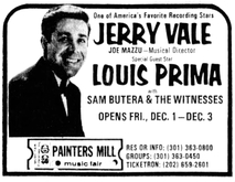 Jerry Vale / Louis Prima on Dec 2, 1972 [850-small]
