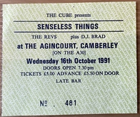 Senseless Things / The Revs on Oct 16, 1991 [918-small]