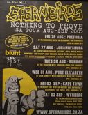 Nothing To Prove SA Tour on Aug 27, 2005 [248-small]