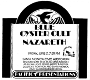 Blue Öyster Cult / Nazareth on Jun 7, 1974 [989-small]