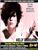 Kelly Osbourne / The Ga Gas / Har Mar Superstar on Jun 24, 2003 [143-small]