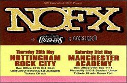 NOFX / Goldblade / Dance Hall Crashers / consumed on May 28, 1998 [317-small]
