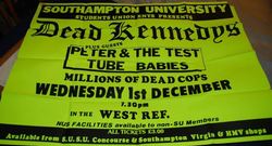 Dead Kennedys / Peter & The Test Tube Babies / MDC (Millions Of Dead Cops) on Dec 1, 1982 [407-small]