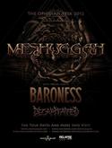 tags: Toronto, Ontario, Canada, Gig Poster, Sound Academy - Meshuggah / Baroness / Decapitated on May 17, 2012 [460-small]