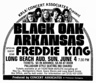 Black Oak Arkansas / Freddie King on Jun 4, 1972 [494-small]