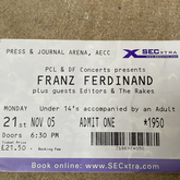 Franz Ferdinand / Editors / 1990s on Nov 21, 2005 [699-small]