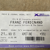 Editors / 1990s / Franz Ferdinand on Nov 21, 2005 [699-small]