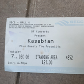Kasabian / The Fratellis on Dec 7, 2006 [716-small]