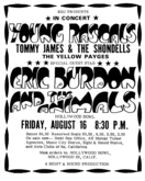 The Rascals / Tommy James & The Shondells / Eric Burdon & the Animals / The Yellow Payges on Aug 16, 1968 [866-small]