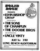 Elvin Bishop Group / The Sons of Champlin / Doobie Brothers / Uncle Vinty on Jul 1, 1972 [882-small]