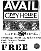 Avail / Greyhouse / Lifetime on Mar 11, 1993 [239-small]