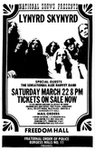 Lynyrd Skynyrd / Sensational Alex Harvey Band on Mar 22, 1975 [197-small]