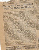 Hot Tuna / Taj Mahal / Brethren on Jan 15, 1971 [588-small]